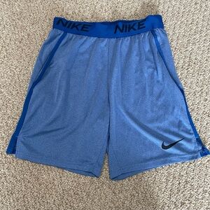 Nike Men's Light Blue Athletic Shorts